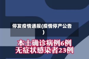 停发疫情通报(疫情停产公告)