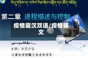 疫情藏汉双语/疫情藏文