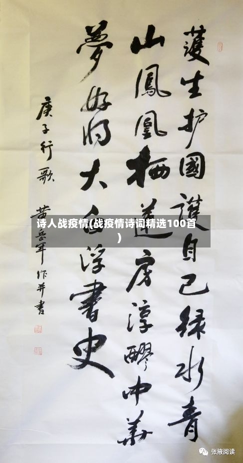 诗人战疫情(战疫情诗词精选100首)-第2张图片