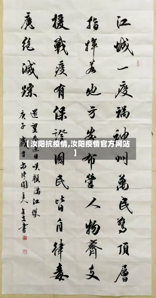 【汝阳抗疫情,汝阳疫情官方网站】-第2张图片